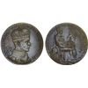 Image 1 : GREAT BRITAIN: Edward VIII, 1936, AE medal (69.51g), 1937, XF