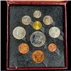 Image 1 : GREAT BRITAIN: George VI, 1936-1952, 10-coin proof set, 1951
