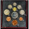 Image 2 : GREAT BRITAIN: George VI, 1936-1952, 10-coin proof set, 1951