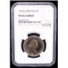 Image 2 : GREAT BRITAIN: Elizabeth II, 1952-2022, 1 florin, 1953, NGC PF65 Cameo