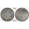 Image 1 : GREAT BRITAIN: AR trade dollar, 1901-C, PCGS Unc details