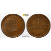Image 1 : ITALY: PARMA: Maria Luigia, 1814-1847, AE centesimo, 1830, PCGS MS63 BN