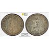 Image 1 : ITALY: SICILY: Charles V, 1735-1759, AR 1/2 carlino, 1759, PCGS MS63