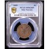 Image 2 : ITALY: TUSCANY: Victor Emmanuel II, 1859-1860, AE 5 centesimi, 1859, PCGS MS63 BN