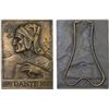 Image 1 : ITALY: AE plaque (77.23g), ND (1921), VF