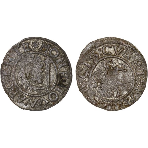 LIVONIA: Courland & Semigallia: Gotthard Kettler, 1561-1587, BI schilling, Mitau, [15]76, AU