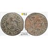 Image 1 : POLISH LIVONIA: Sigismund III, 1587-1629, AR schilling (silins), Riga, [16]19, PCGS MS61