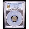 Image 2 : SWEDISH LIVONIA: Christina, 1632-1654, BI solidus, Riga, [16]47, PCGS MS62
