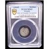Image 2 : SWEDISH LIVONIA: Christina, 1632-1654, BI solidus, Riga, [16]62, PCGS MS62