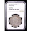 Image 2 : MONTENEGRO: Nicholas I, Prince, 1860-1910, AR 5 perpera, 1909, NGC VF details