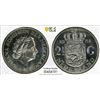 Image 1 : NETHERLANDS: Juliana, 1948-1980, AR 2½ gulden, 1961, PCGS MS65