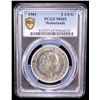 Image 2 : NETHERLANDS: Juliana, 1948-1980, AR 2½ gulden, 1961, PCGS MS65