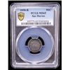 Image 2 : SAN MARINO: Republic, AR 50 centesimi, 1898-R, PCGS MS65