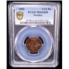 Image 2 : SWEDEN: Gustaf IV Adolf, 1792-1809, AE 1/12 skilling, 1802, PCGS MS64 RB
