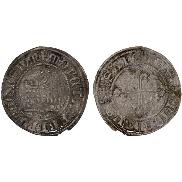 SWITZERLAND: FREIBURG: AR groschen, ND (before 1529), VF
