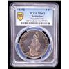 Image 2 : SWITZERLAND: Confederation, AR 5 francs, 1872, PCGS MS62
