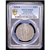 Image 2 : SWITZERLAND: Confederation, AR 5 francs, 1934-B, PCGS MS65