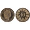 Image 1 : SWITZERLAND: Confederation, 10 rappen, Bern, 1953-B, PCGS Specimen 67