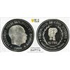 Image 1 : IVORY COAST: Felix Houphouet Boigny, President, 1960-1993, AR 10 francs, 1966, PCGS PF69 Deep Cameo