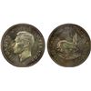 Image 1 : SOUTH AFRICA: George VI, 1936-1952, AR 5 shillings, 1947, NGC Proof 64