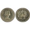 Image 1 : SOUTHERN RHODESIA: Elizabeth II, 1951-1953, AR crown, 1953, PCGS Proof 64