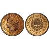 Image 1 : ARGENTINA: Republic, AE 2 centavos, 1878, PCGS Specimen 63 RB