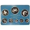 Image 1 : BELIZE: Commonwealth, 8-piece proof set, 1975-FM, Choice Proof