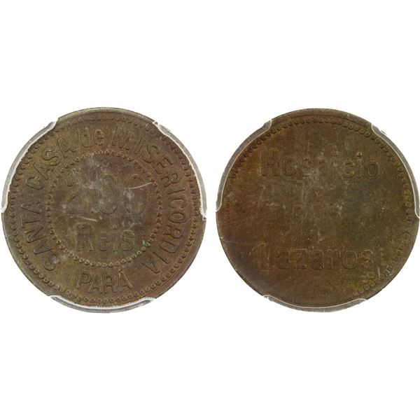 BRAZIL: Republic, 2.00 reis, ND (1920)