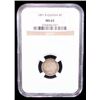 Image 2 : BRITISH GUIANA: Victoria, 1837-1901, AR 4 pence, 1891, NGC MS65