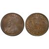 Image 1 : CANADA: NEWFOUNDLAND: George V, 1910-1936, AE cent, 1913, PCGS MS65 BN