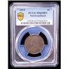 Image 2 : CANADA: NEWFOUNDLAND: George V, 1910-1936, AE cent, 1913, PCGS MS65 BN