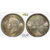 Image 1 : CANADA: George VI, 1937-1952, AR 25 cents, 1937, PCGS MS62