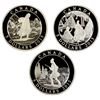 Image 1 : CANADA: Elizabeth II, 1952-2022, 3-coin silver proof set, 2015