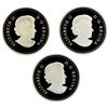 Image 2 : CANADA: Elizabeth II, 1952-2022, 3-coin silver proof set, 2015