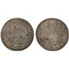 Image 1 : MEXICO: Republic, AR 8 reales (26.81g), 1877-Ca, F-VF