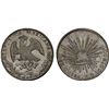 Image 1 : MEXICO: Republic, AR 8 reales (27.07g), 1885 (8/7)-Go, AU