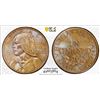Image 1 : PANAMA: Republic, AE centésimo, 1937, PCGS MS63 BN