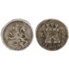 Image 1 : PERU: Carlos IV, 1788-1808, AR 1/4 real, Lima, 1803-L, PCGS AU58