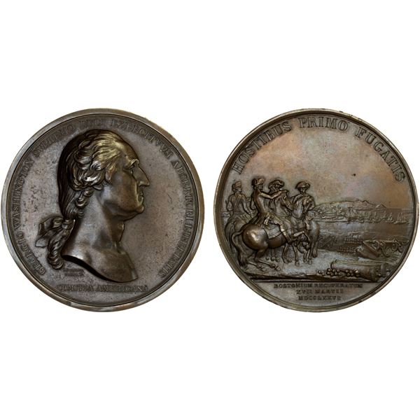 UNITED STATES: AE medal (252.7g), 1776, AU
