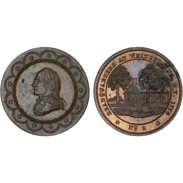 UNITED STATES: AE medalet (10.09g), "1776", Unc