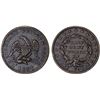 Image 1 : UNITED STATES: AE 1/2 cent token (5.58g), 1837, XF