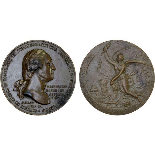 UNITED STATES:  AE medal, ND (1904), AU