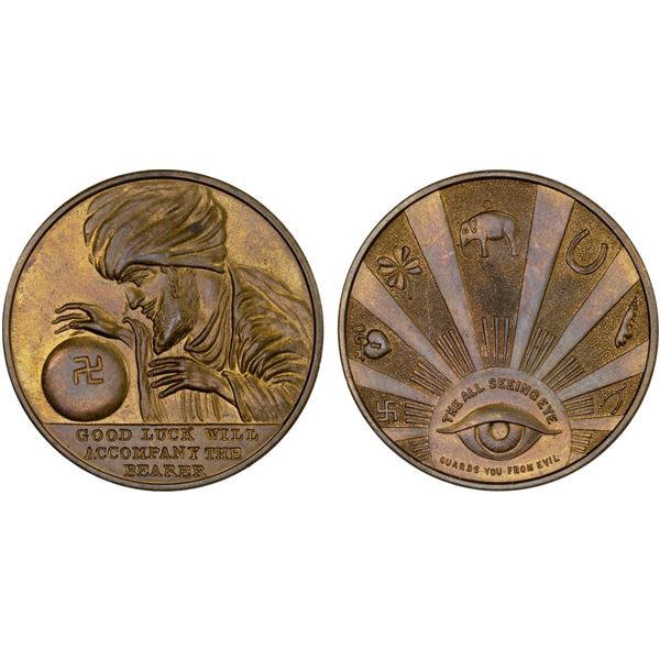 UNITED STATES: AE token (11.95g), ND (ca. 1920s?), Choice Unc