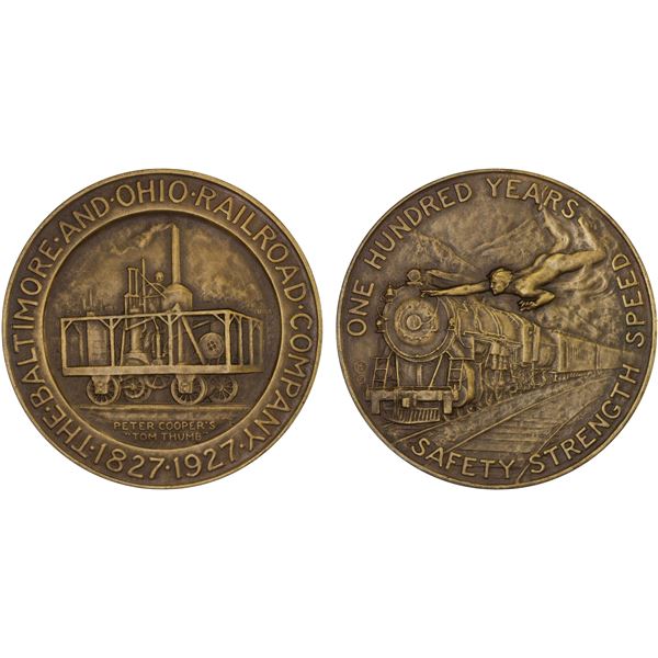 UNITED STATES: AE medal (136.3g), 1927