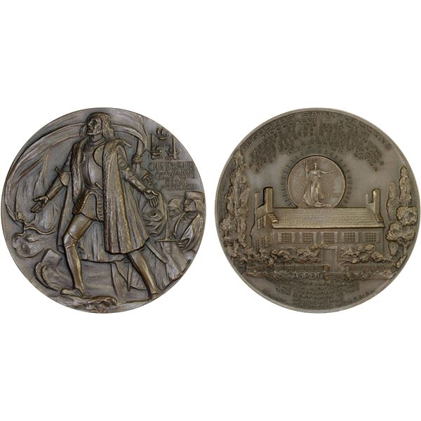 UNITED STATES: AE medal (185.6g), 1961, Unc