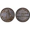 Image 1 : AUSTRALIA: AE penny token, 1862, Choice XF