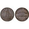 Image 1 : AUSTRALIA: AE penny token, ND (1862), XF