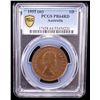 Image 2 : AUSTRALIA: Elizabeth II, 1952-2022, AE penny, 1955(m), PCGS PF64 RD