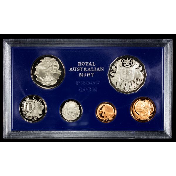 AUSTRALIA: Elizabeth II, 1952-2022, 6-piece proof set, 1973, Choice Proof