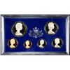 Image 2 : AUSTRALIA: Elizabeth II, 1952-2022, 6-piece proof set, 1973, Choice Proof